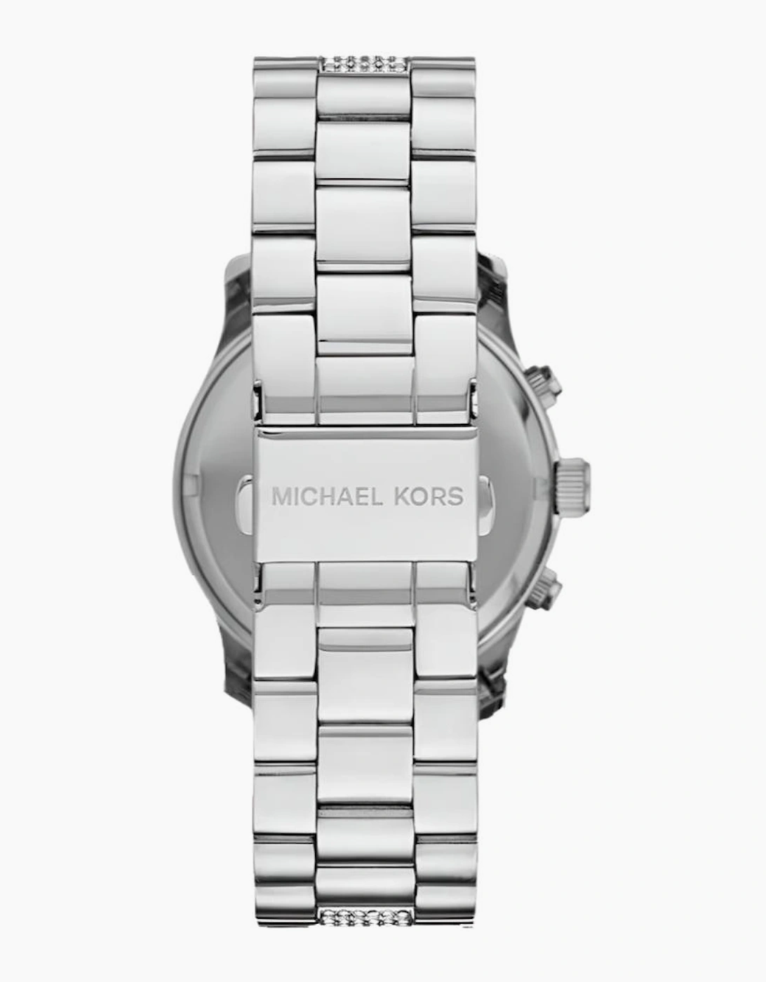 Michael Kors MK5825 Runway Silver Glitz Chronograph Ladies Watch