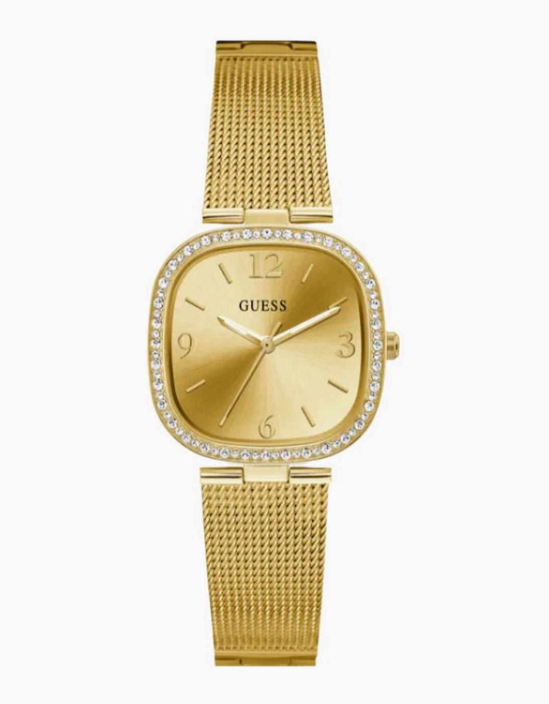 Guess Tapestry Gold Ladies Watch GW0354L2
