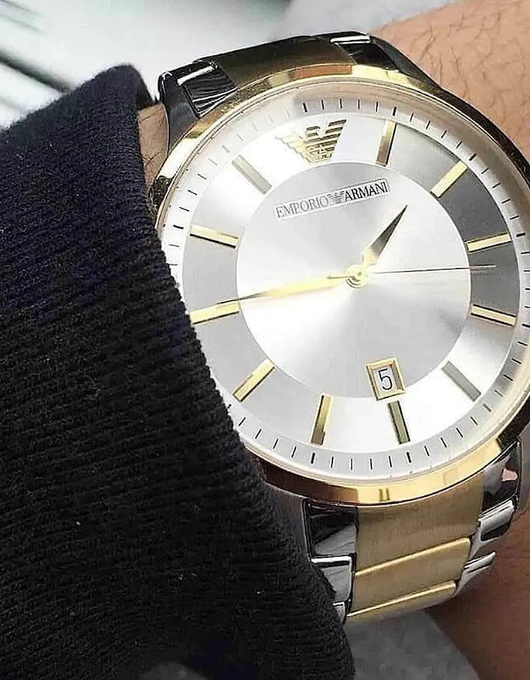 Emporio Armani AR2449 Two Tone Men's Watch