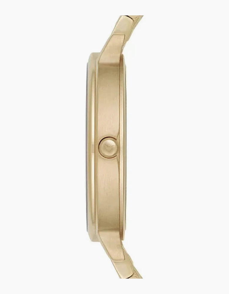 Emporio Armani AR11007 Gold Mother of Pearl Ladies Watch