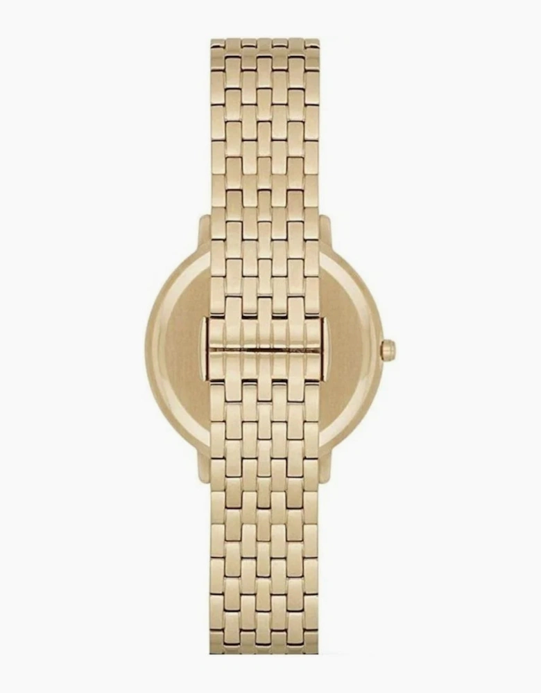 Emporio Armani AR11007 Gold Mother of Pearl Ladies Watch