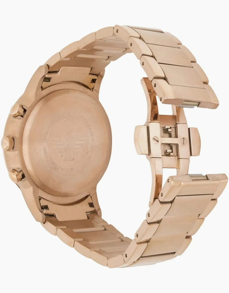 Emporio Armani AR2452 Rose Gold Chronograph Men's Watch