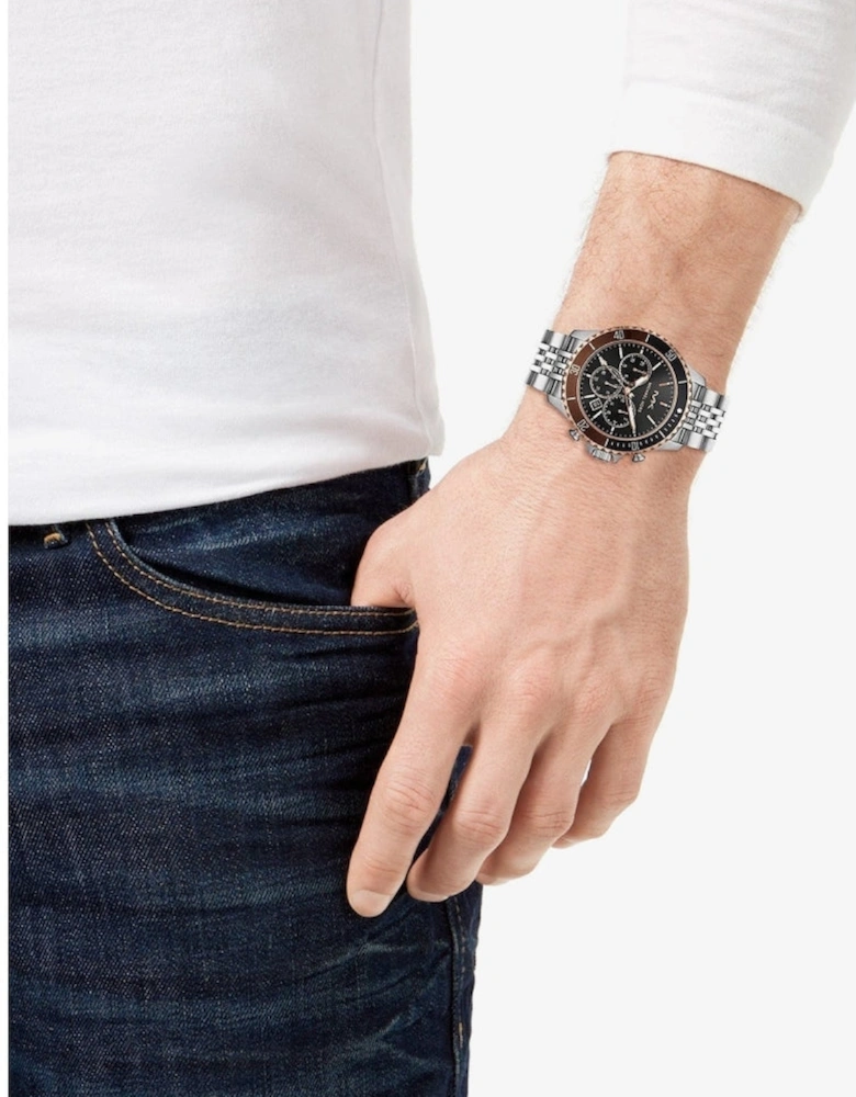 Michael Kors Bayville Chrono Men's Silver Watch MK8725