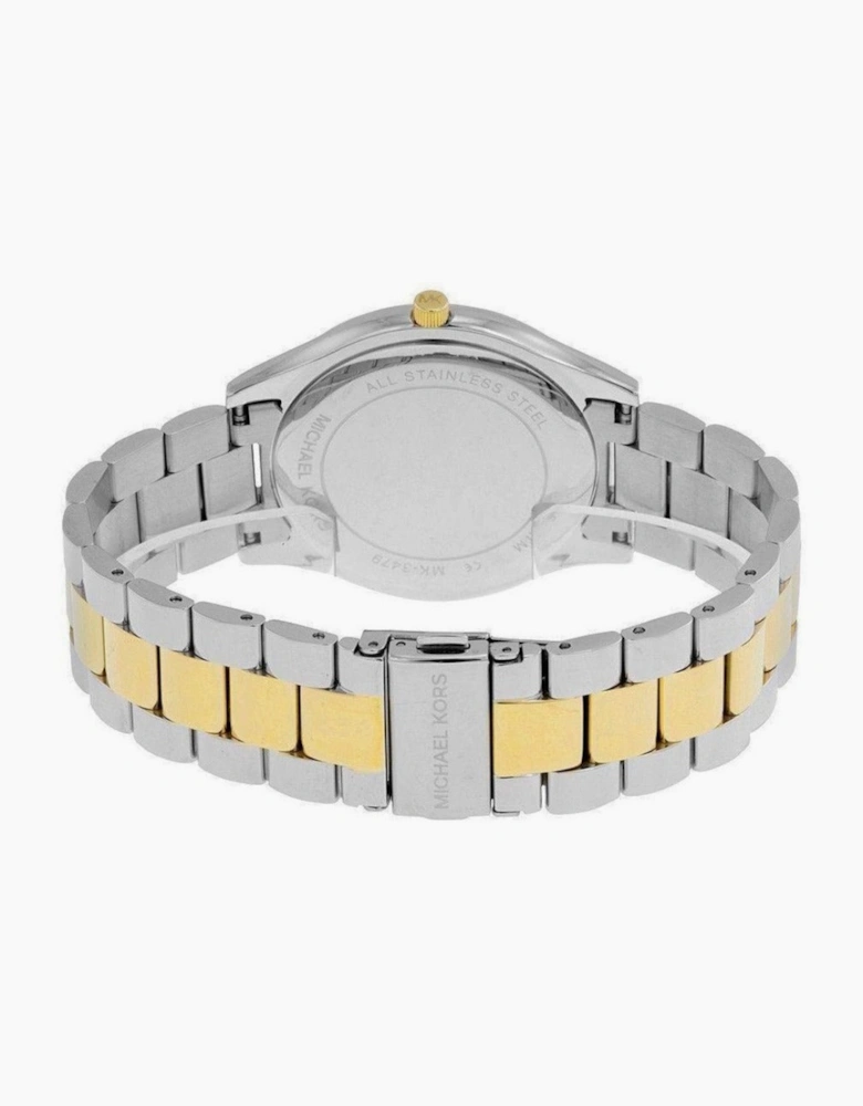 Michael Kors MK3479 Slim Runway Two-Tone Ladies Watch