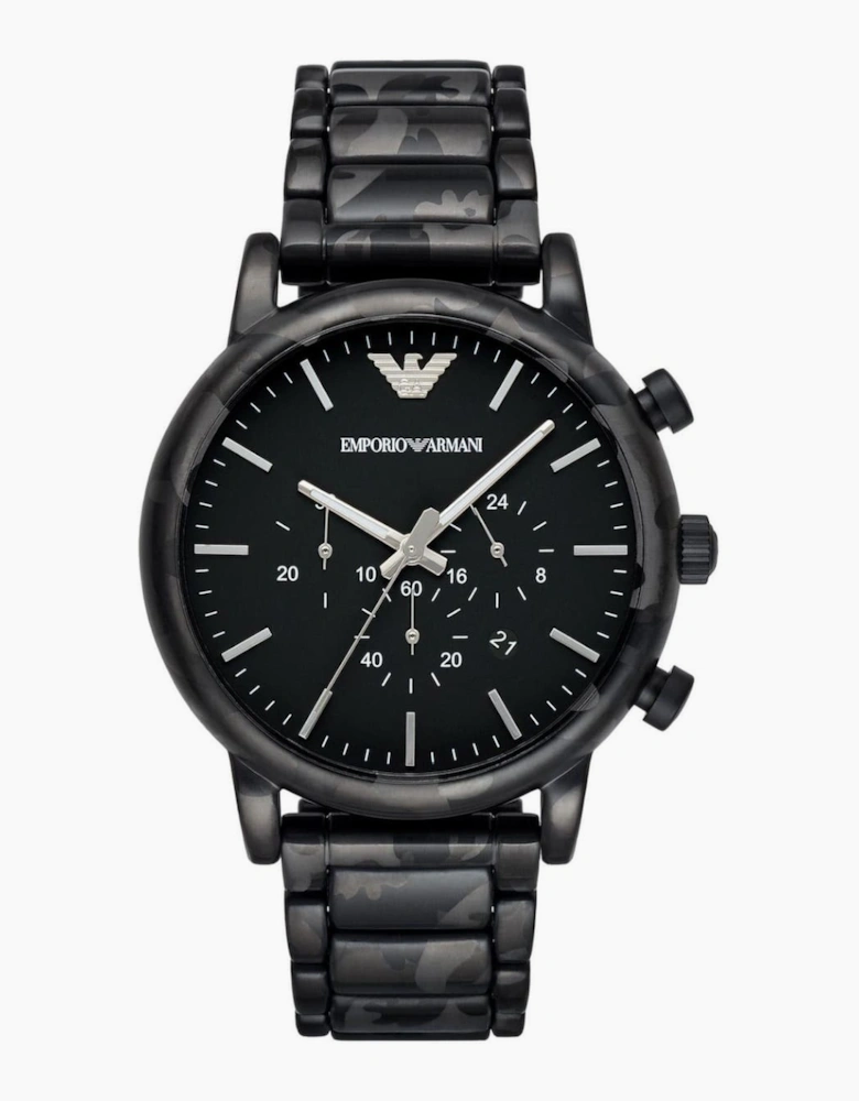 Emporio Armani AR11045 Luigi Black Chronograph Men's Watch