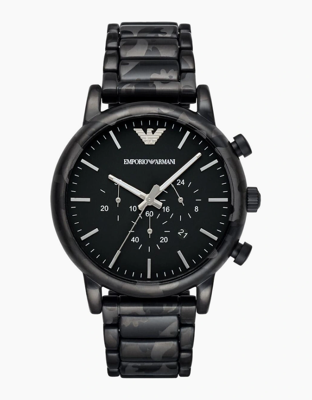 Emporio Armani AR11045 Luigi Black Chronograph Men's Watch