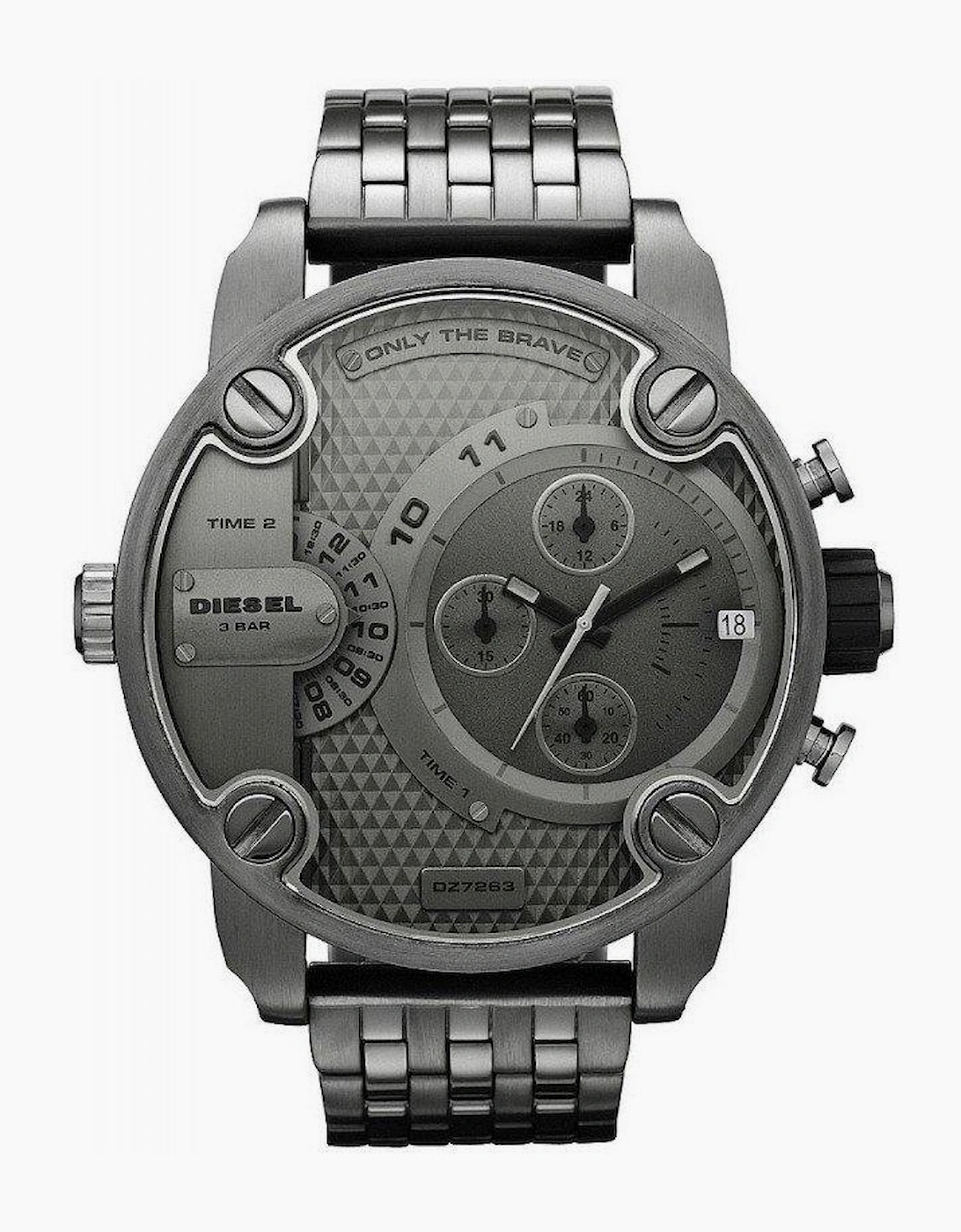 Diesel Men's Little Daddy Grey Watch DZ7263