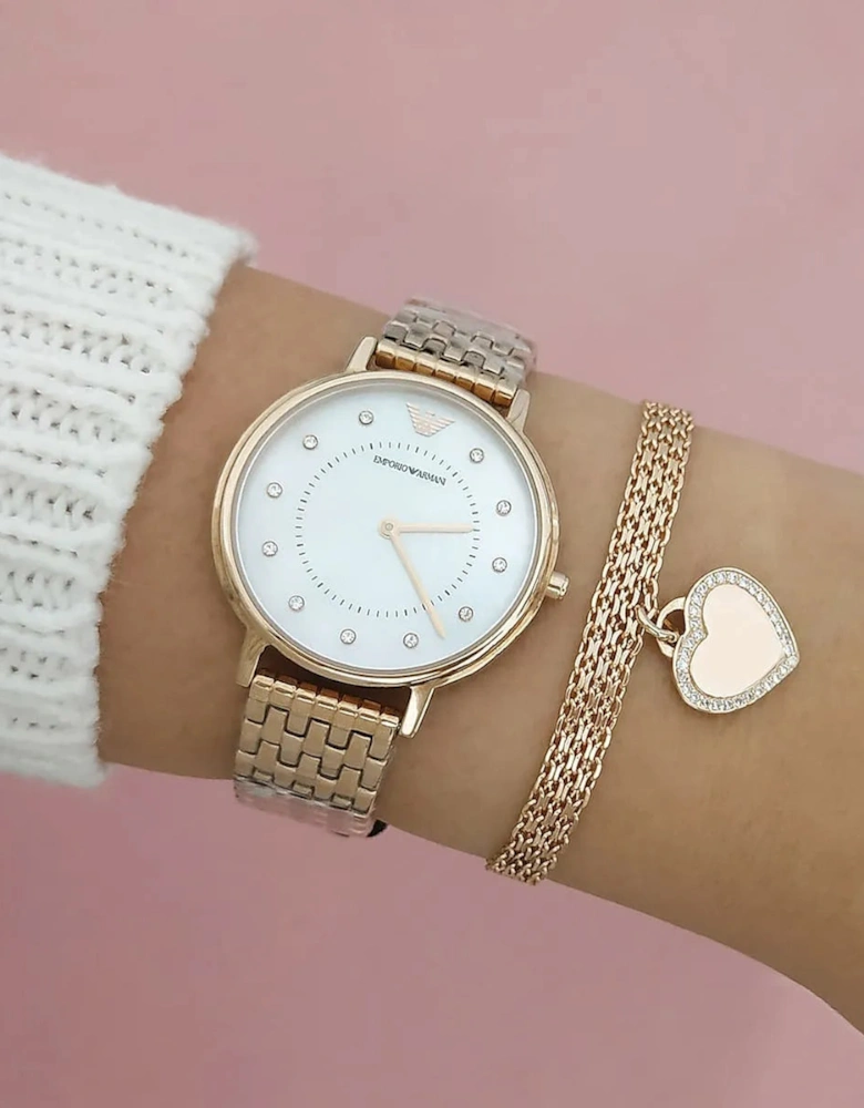 Emporio Armani AR11006 Rose Gold Ladies Watch