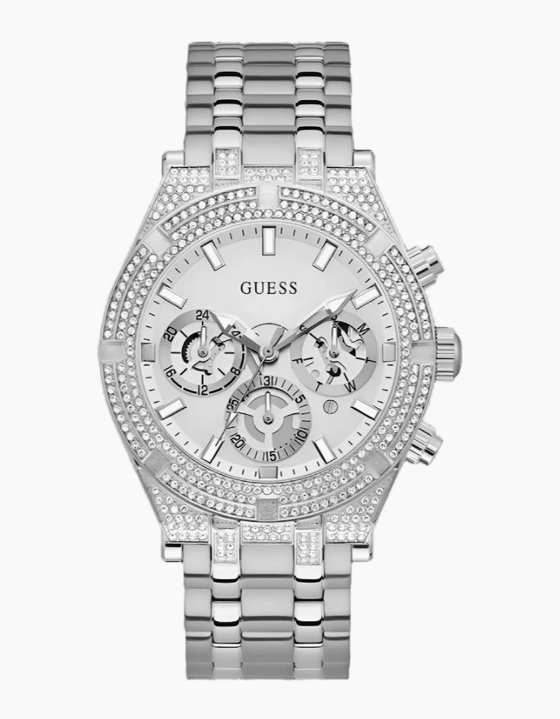 Guess Chrono Silver Men's Watch GW0455G1