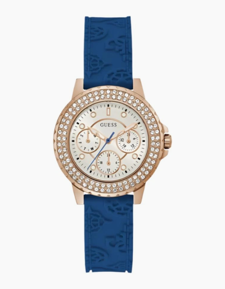 Guess Sport Crystal Blue Ladies Watch GW0411L2