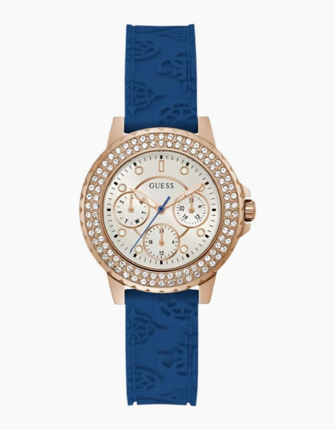 Guess Sport Crystal Blue Ladies Watch GW0411L2