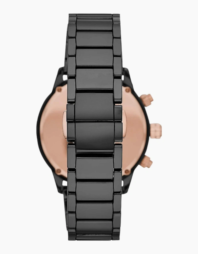 Emporio Armani Men's Mario Black Watch AR70002
