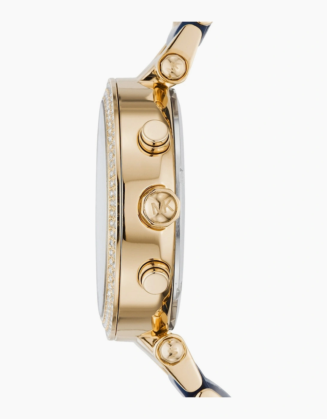 Michael Kors MK6238 Parker Two-Tone Blue Chronograph Ladies Watch