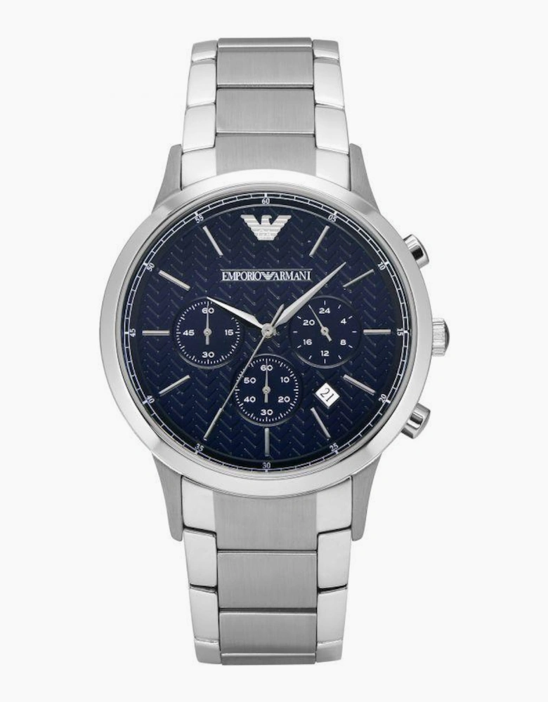 Emporio Armani Men's Renato Silver Watch AR2486