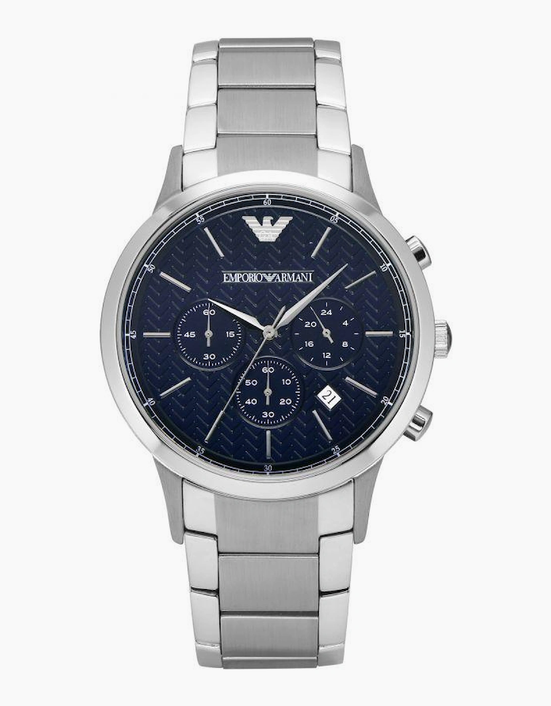 Emporio Armani Men's Renato Silver Watch AR2486