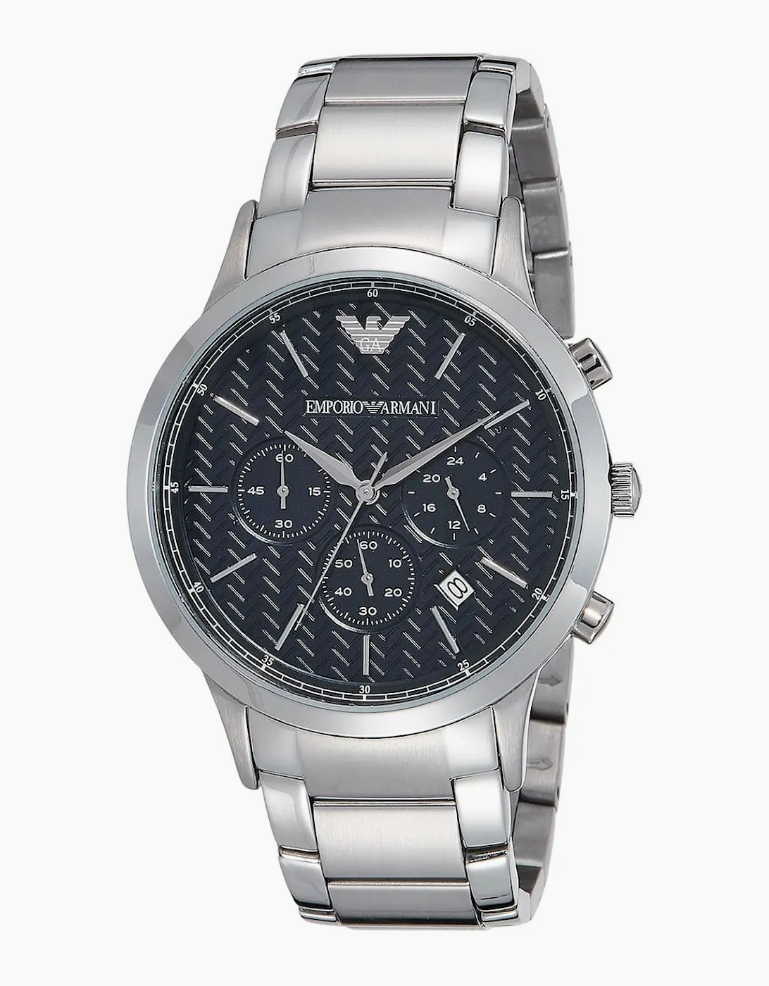 Emporio Armani Men's Renato Silver Watch AR2486