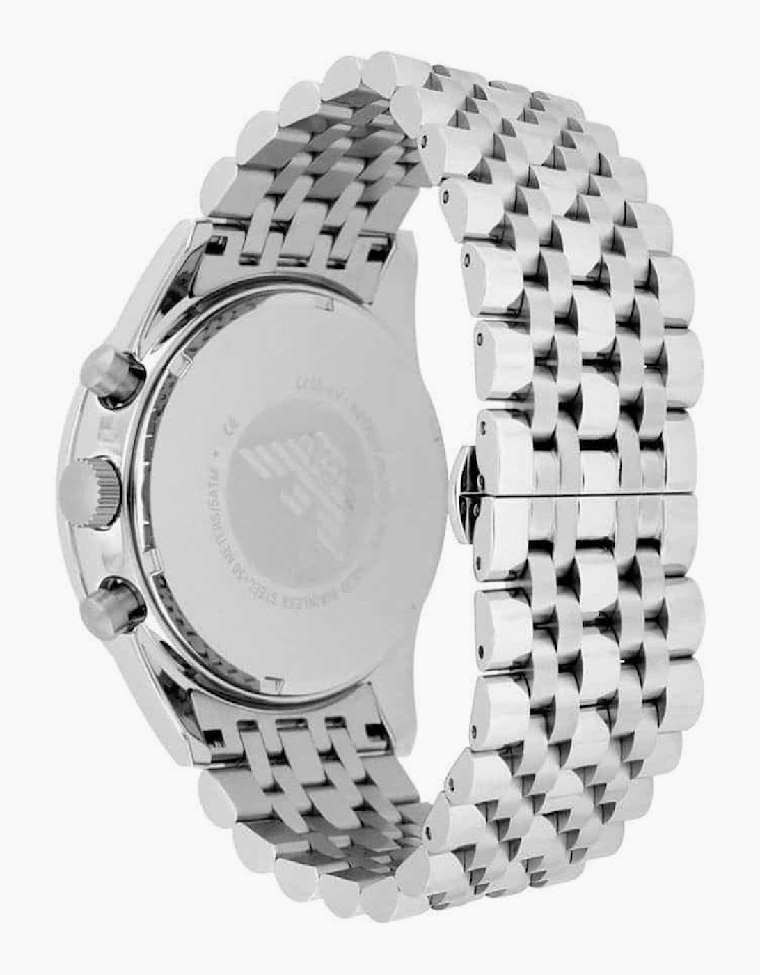 Emporio Armani  AR6072 Blue Dial Silver Men's Watch