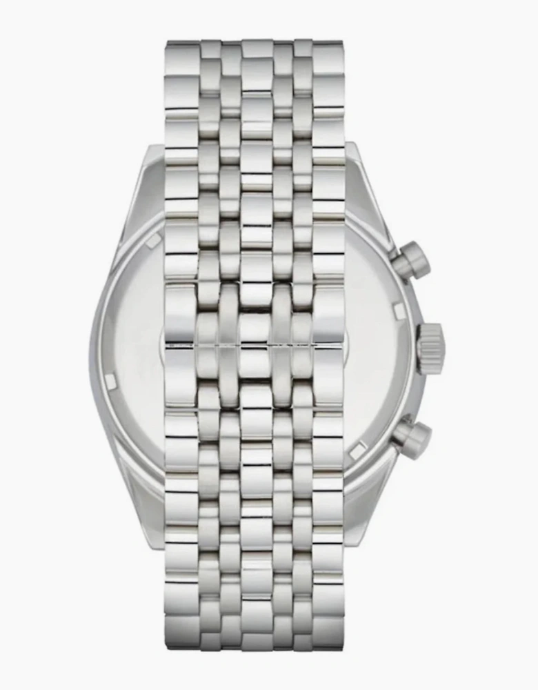 Emporio Armani  AR6072 Blue Dial Silver Men's Watch