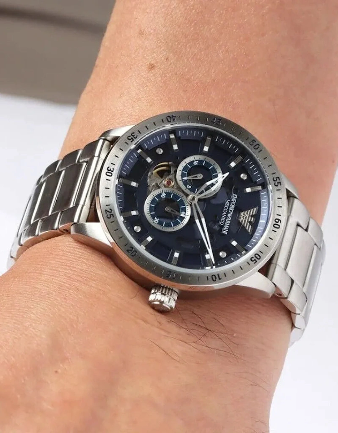Emporio Armani AR5860 Silver Men's Watch