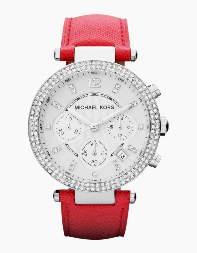 Michael Kors Parker Chrono Ladies Hot Pink Watch MK2278