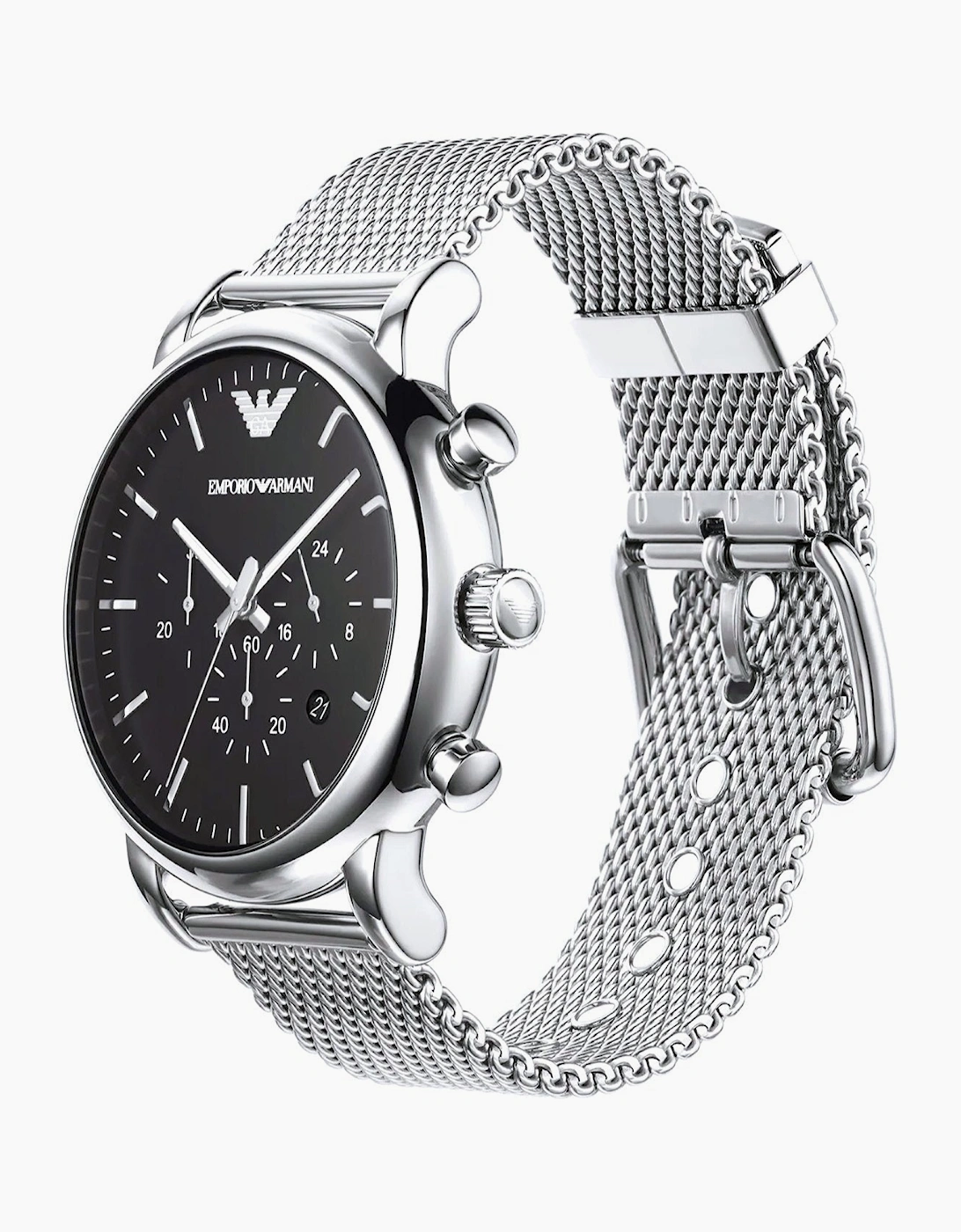 Emporio Armani Men's Luigi Watch Silver AR1808