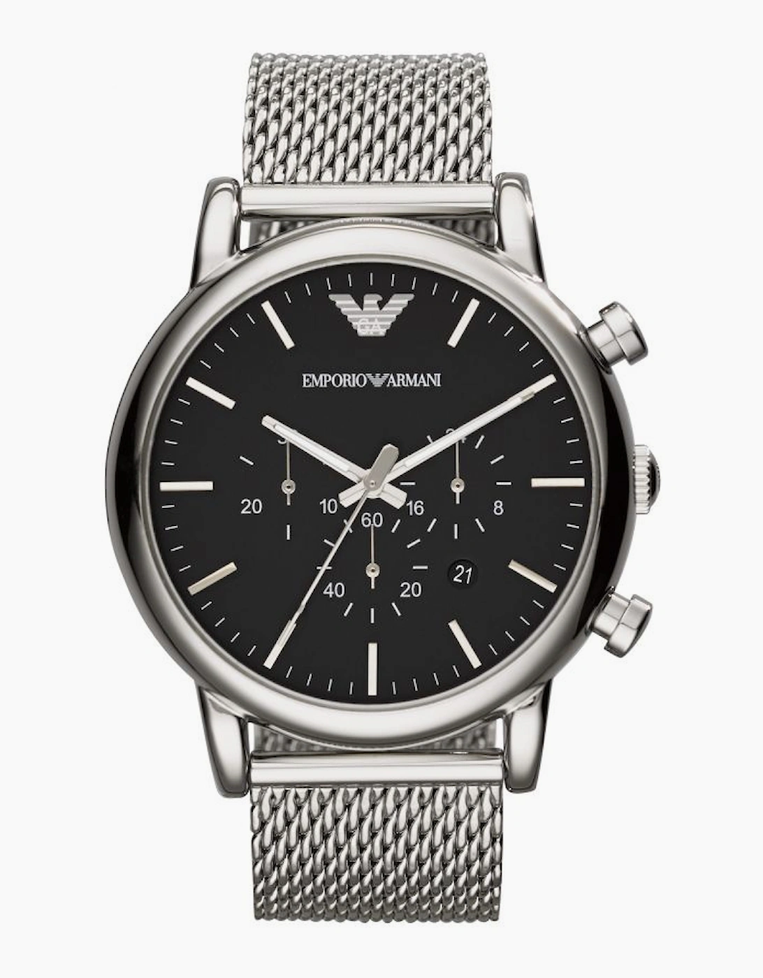 Emporio Armani Men's Luigi Watch Silver AR1808