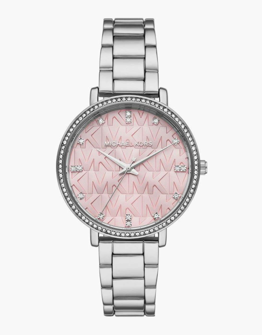 Michael Kors Ladies Silver Pyper Watch MK4631
