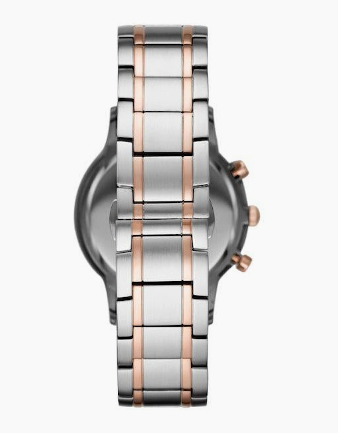 Emporio Armani AR80025 Rose Gold Blue Chronograph  Men's Watch