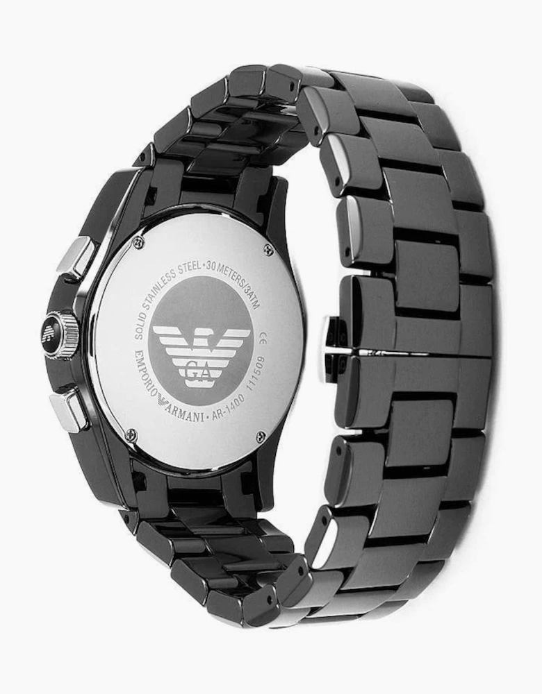 Emporio Armani Ladies Ceramica Black Watch AR1455