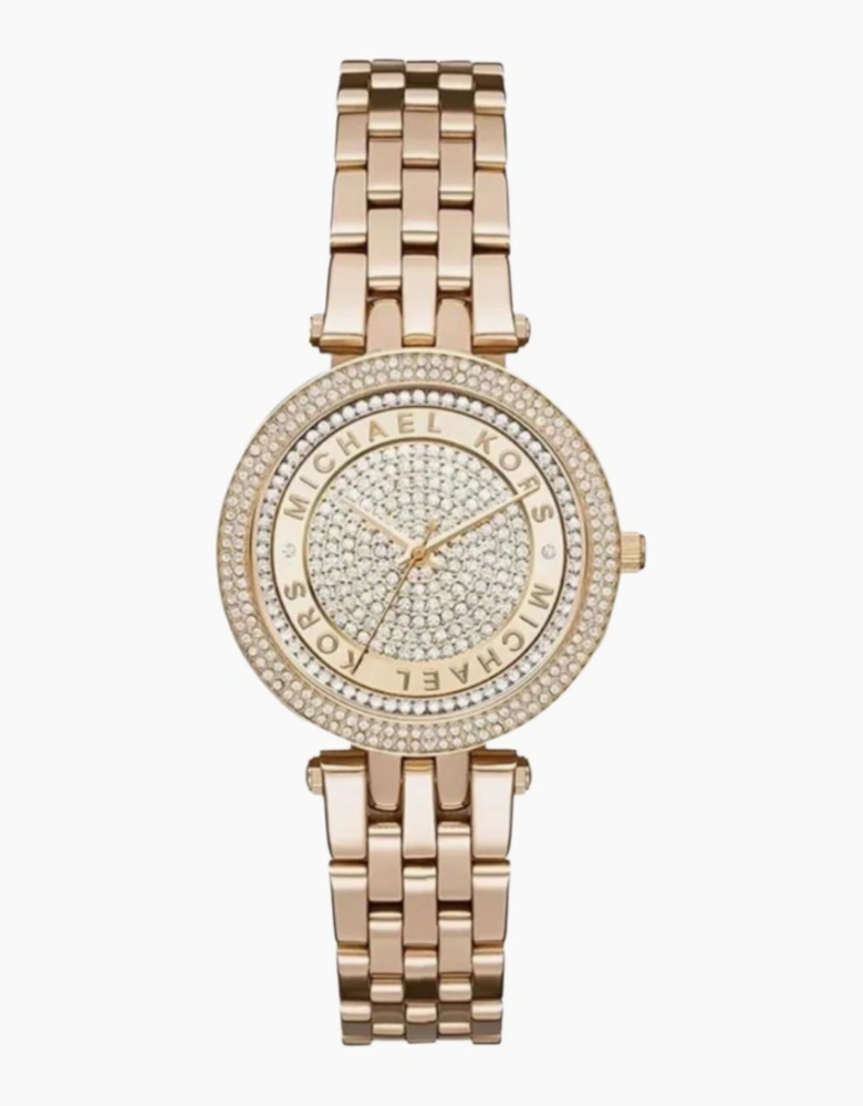 Michael Kors MK3445 Mini Darci Crystal Gold Ladies Watch