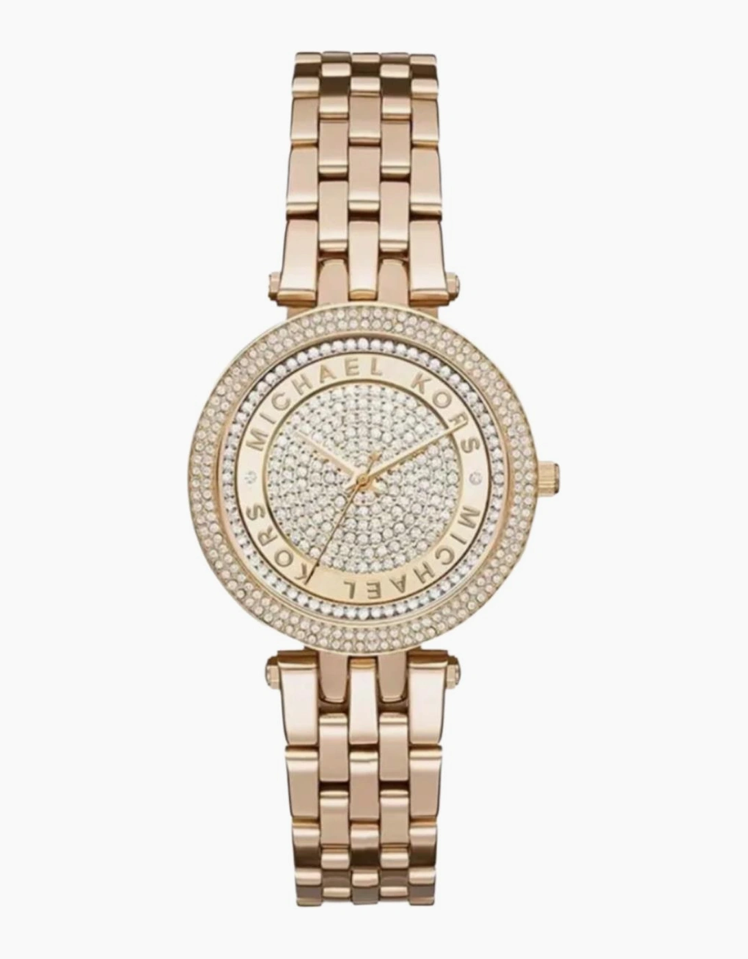 Michael Kors MK3445 Mini Darci Crystal Gold Ladies Watch