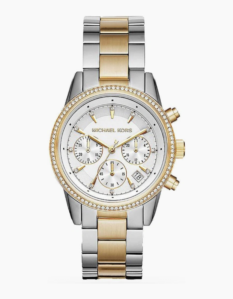 Michael Kors MK6474 Ritz Gold Chronograph Ladies Watch