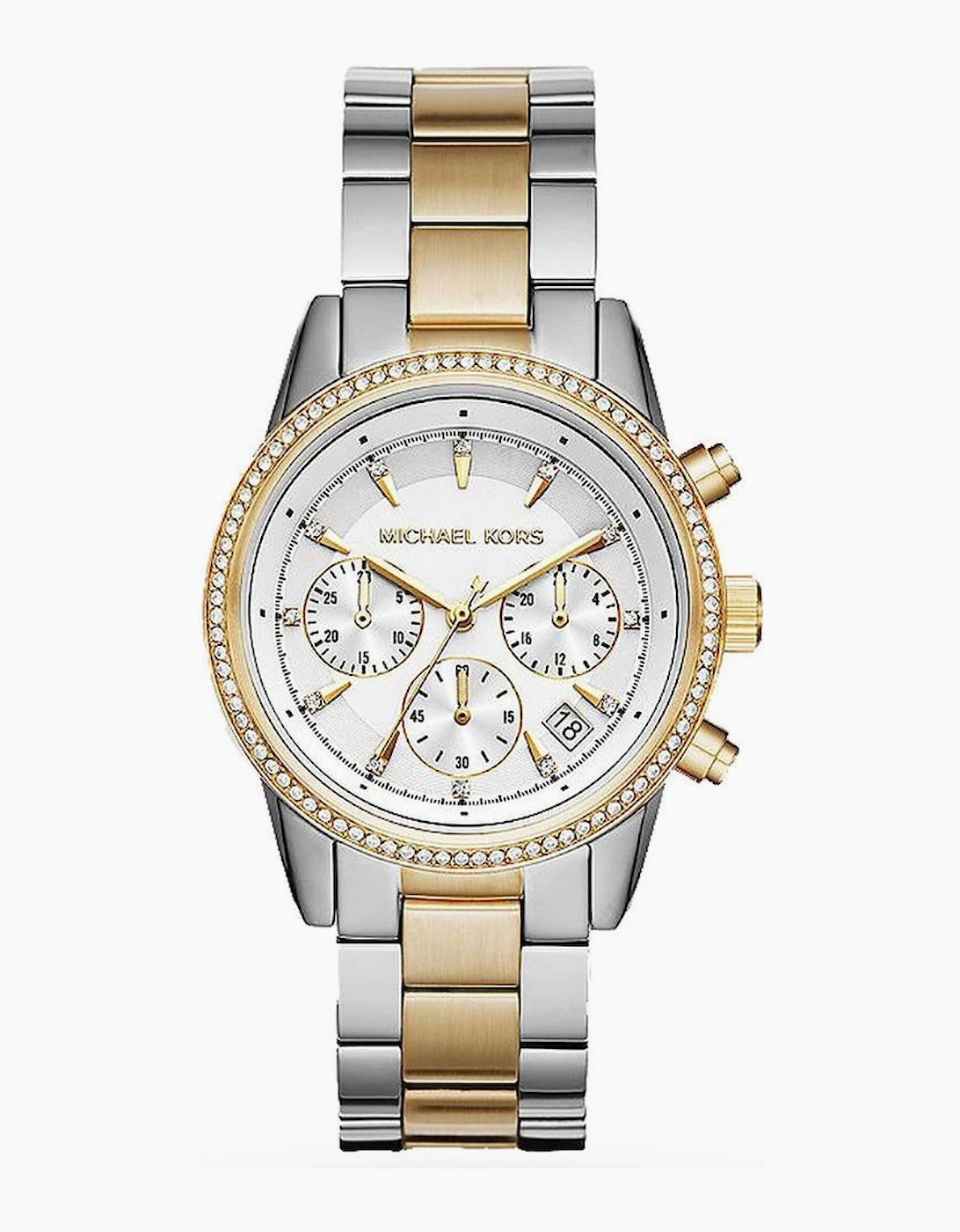 Michael Kors MK6474 Ritz Gold Chronograph Ladies Watch