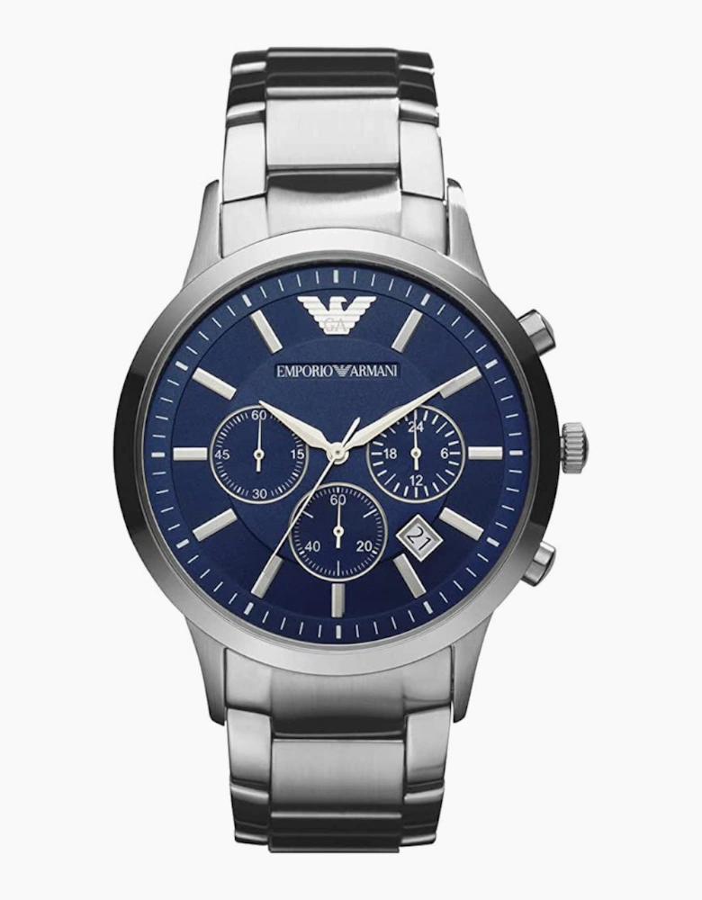 Emporio Armani AR2448 Blue Dial Chronograph Men's Watch