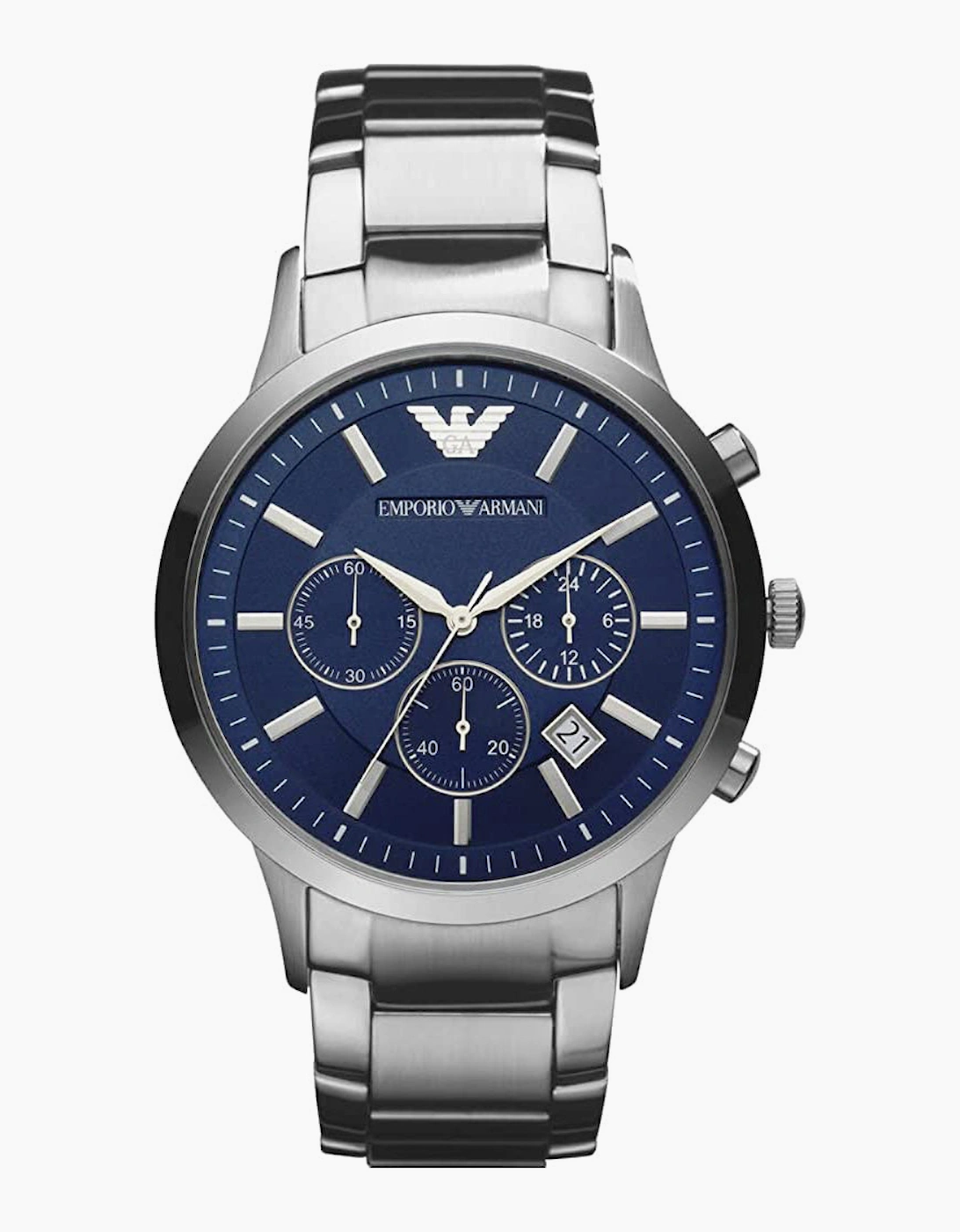 Emporio Armani Mens' Chronograph Watch AR2448 - Multicolour Metal - One Size - Image 4