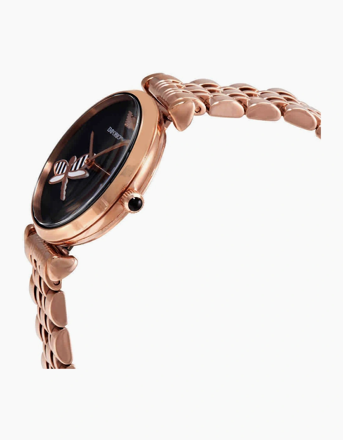 Emporio Armani AR11206 Gianni T-Bar Rose Gold Ladies Watch