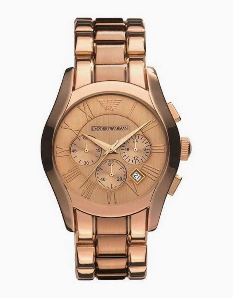 Emporio Armani Men's Valente Rose Gold Watch AR0365