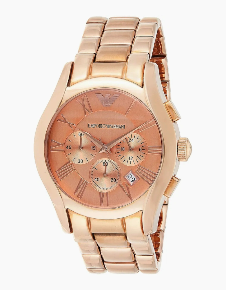 Emporio Armani Men's Valente Rose Gold Watch AR0365