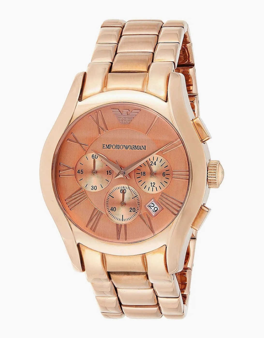 Emporio Armani Men's Valente Rose Gold Watch AR0365