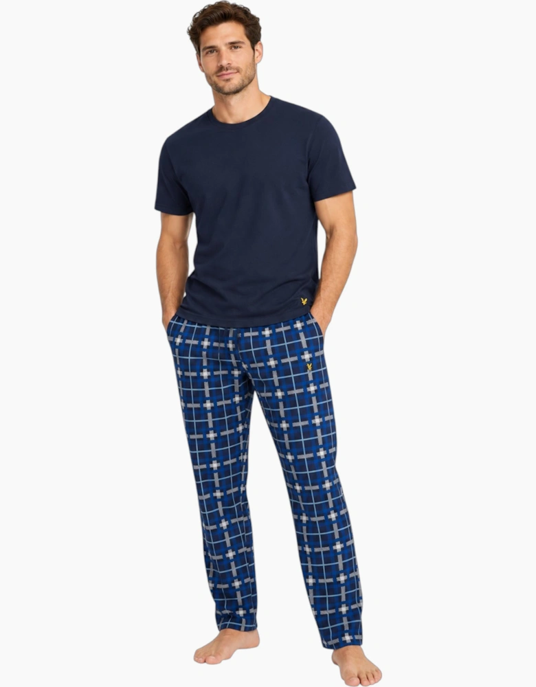 Lyle & Scott Mens Cotton Pajamas Set