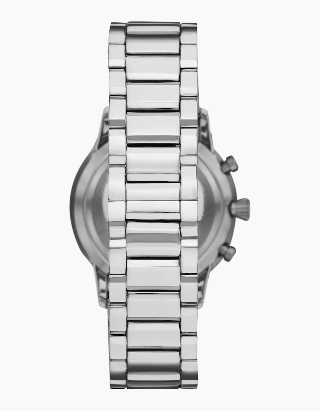 Emporio Armani  AR11208 Silver and Black Chronograph Men's Watch