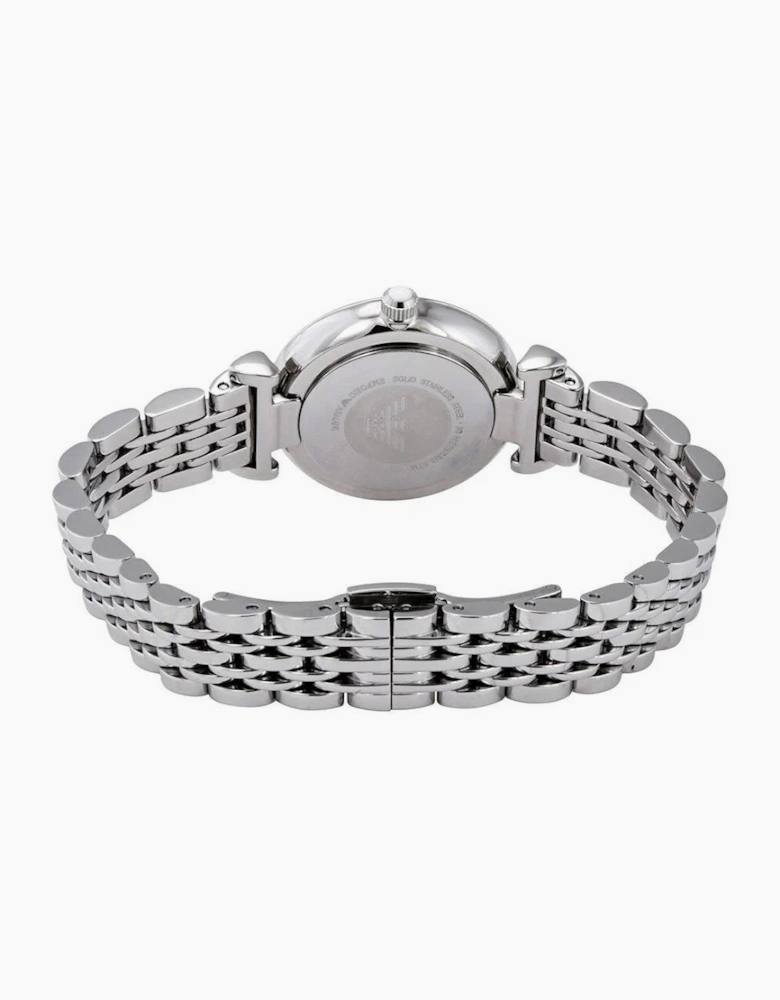 Emporio Armani Ladies T-Bar Gianni Silver Watch AR11204