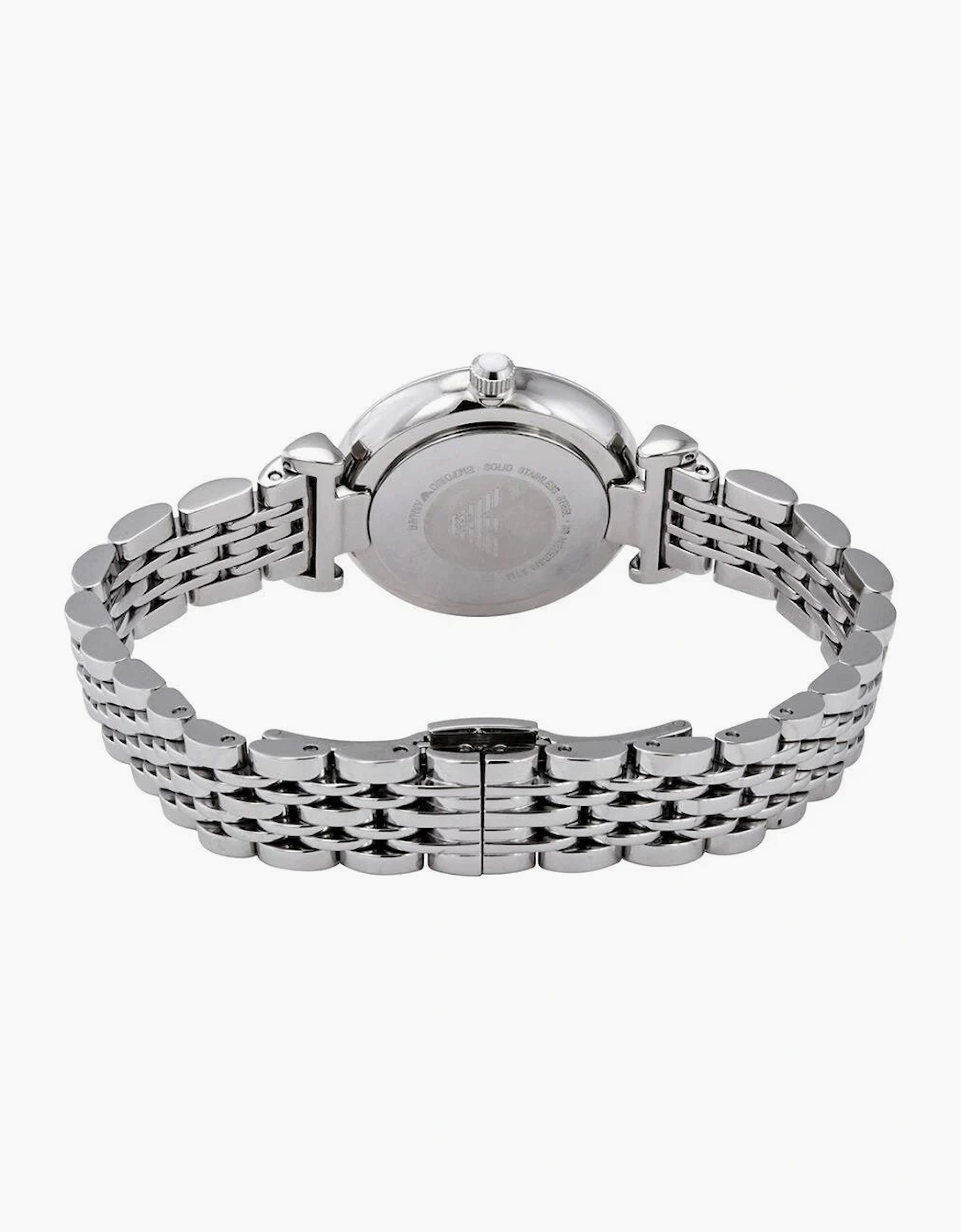 Emporio Armani Ladies T-Bar Gianni Silver Watch AR11204