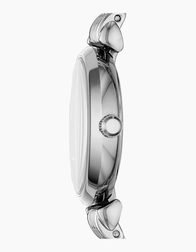 Emporio Armani Ladies T-Bar Gianni Silver Watch AR11204