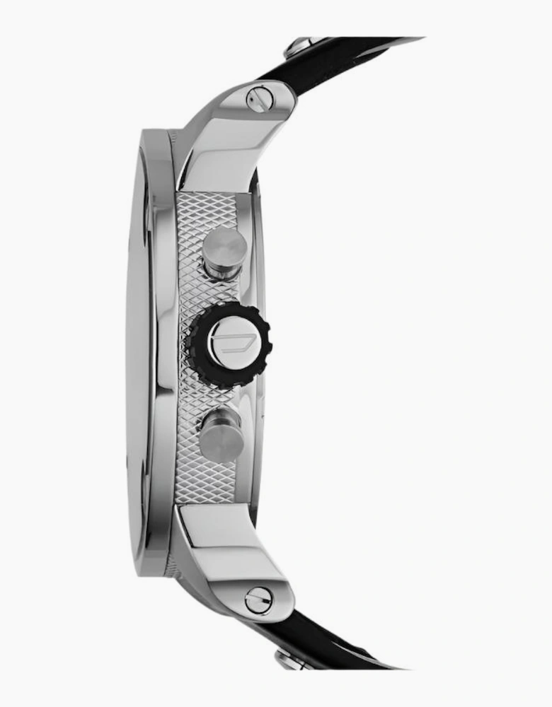 Diesel DZ7256 Silver & Black Little Daddy Chronograph Men's Watch