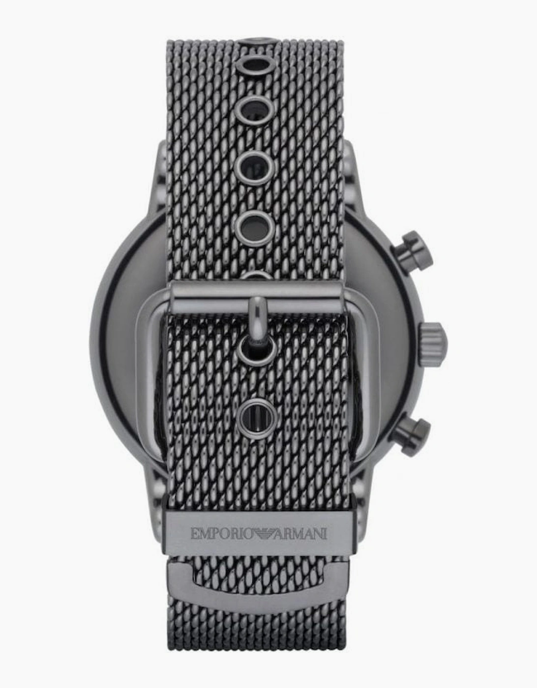 Emporio Armani  AR1979 Gunmetal Gray Mesh Chronograph  Men's Watch