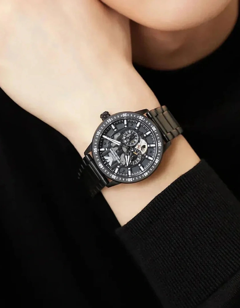 Emporio Armani AR60054 Mario Black Men's Watch