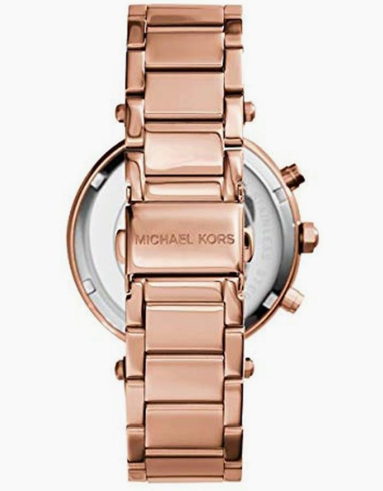 Michael Kors MK5491 Parker Rose Gold Chronograph Ladies Watch