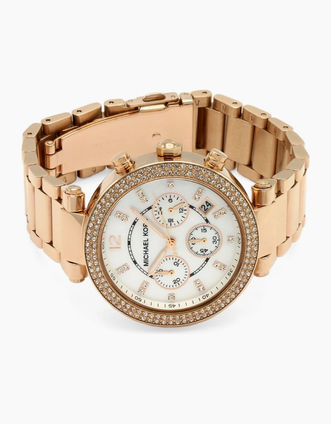 Michael Kors MK5491 Parker Rose Gold Chronograph Ladies Watch