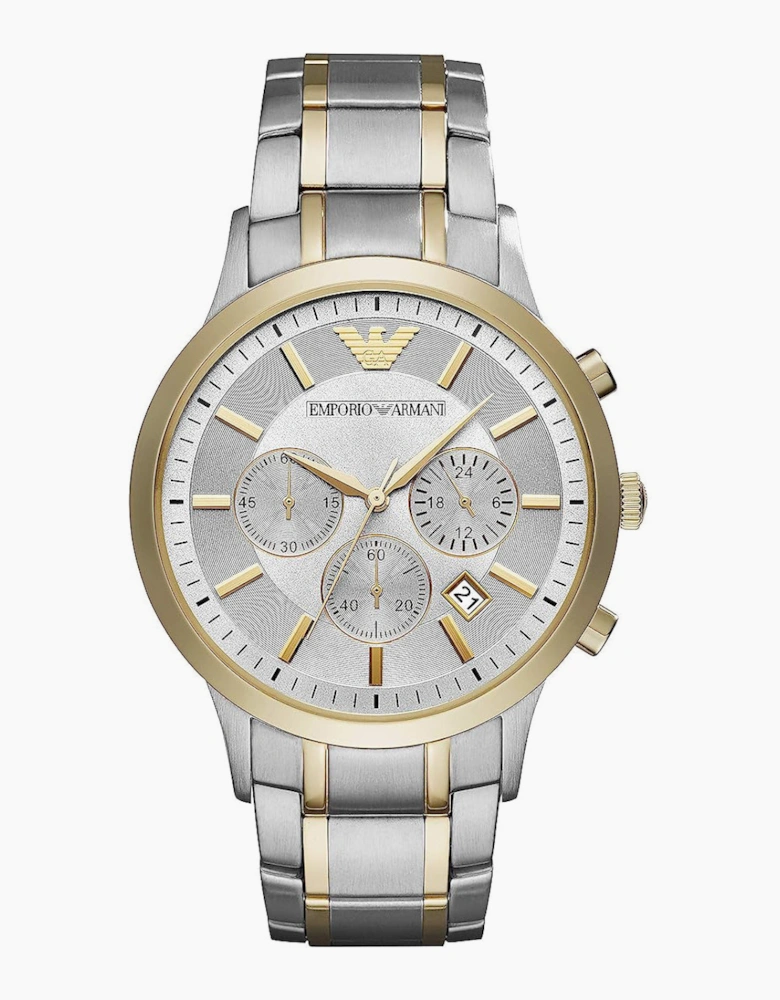 Emporio Armani AR11076 Two Tone Chronograph Men's Watch